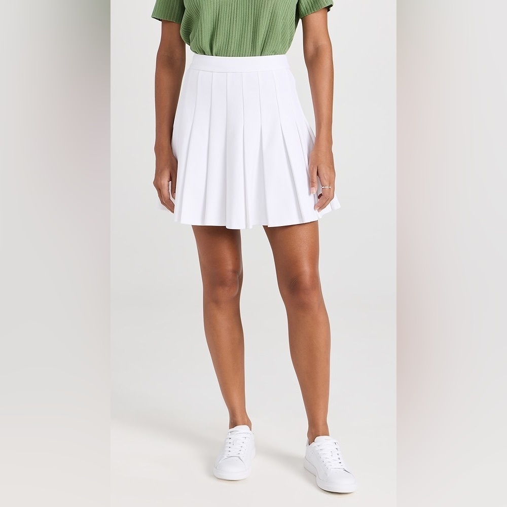 Theory Pleated Mini Skirt - Picture 2 of 3